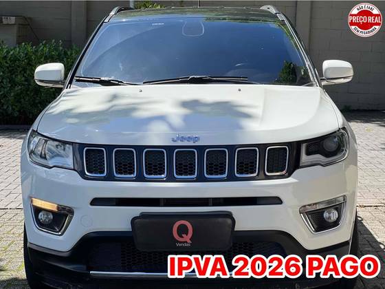 JEEP COMPASS 2.0 16V FLEX LIMITED AUTOMÁTICO JEEP COMPASS 2.0 16V FLEX LIMITED AUTOMÁTICO